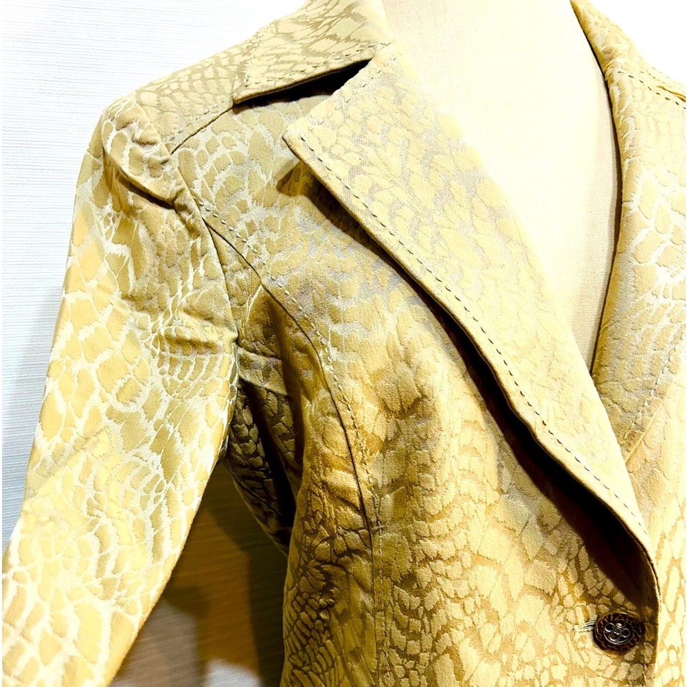 St. John Animal print blazer size small